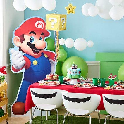 Super Mario Bros mini piñatas.mario Party Centerpiece. mario Party Favors