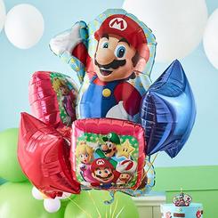 Mario Birthday Party Favors, 98 Pcs Mario Party Supplies include Mario Gift  Bags, Stamps, Mini Notebooks, Keychains, Stickers Best Gift Bag Filler for