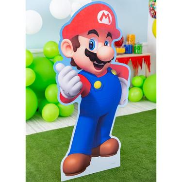 Super Mario Centerpiece Cardboard Cutout, 18in
