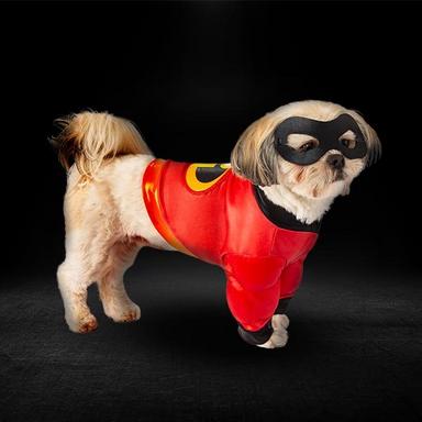 Party City Pound Puppies - Disfraz de Halloween para bebés, de 0 a 6 meses,  incluye overol con cola y capucha adjuntas