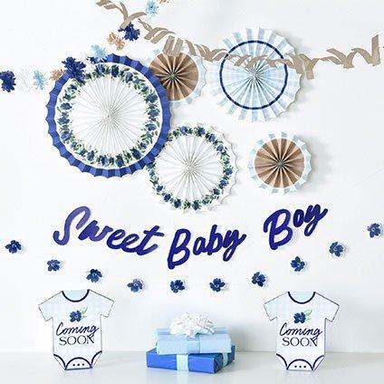 BABY SHOWER Ribbon sweet Baby Girl or Boy Pattern Cute 5/8 X 3 YD