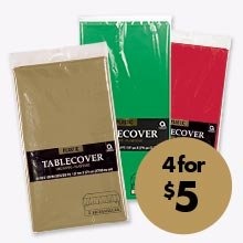 Plastic Table Covers