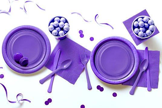 Purple Tableware Collection