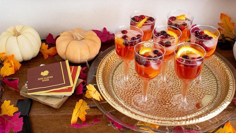 The Best Fall Cranberry Orange Sangria Recipe