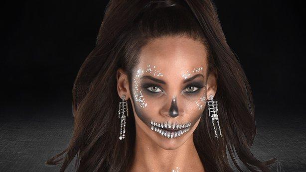 Video: Glam Skeleton Makeup Tutorial