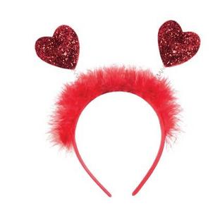 Valentine's Day Headbands & Accessories