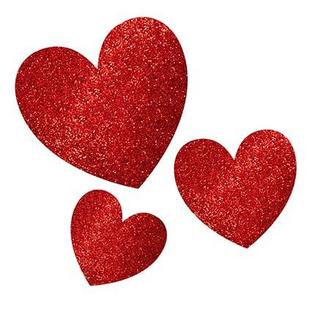 Valentine's Day Cutouts & Confetti