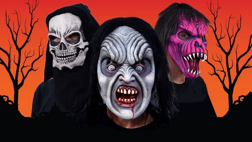 entreprenør helt bestemt distrikt Halloween Masks - Scary, LED, & Animal Masks | Party City