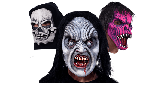 femte Afsky patron Halloween Masks - Scary, LED, & Animal Masks | Party City