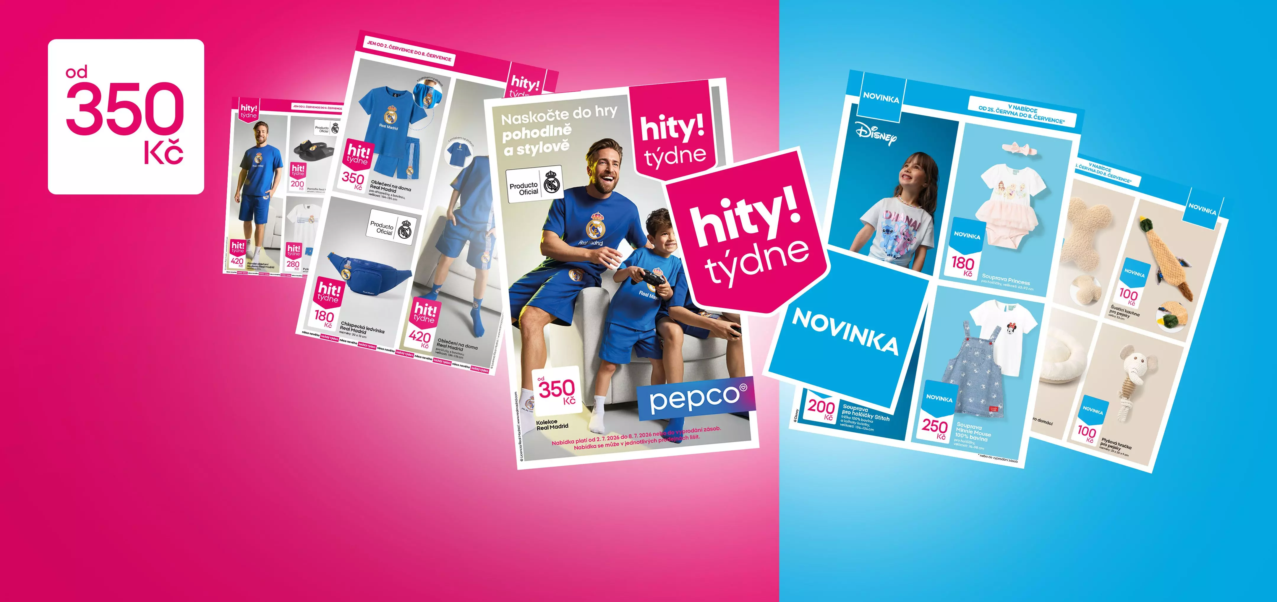 Pepco letákové fotografie s módními hity týdne a slevami -20% a -10% s aplikací, nové produkty a ceny od 12 zł.