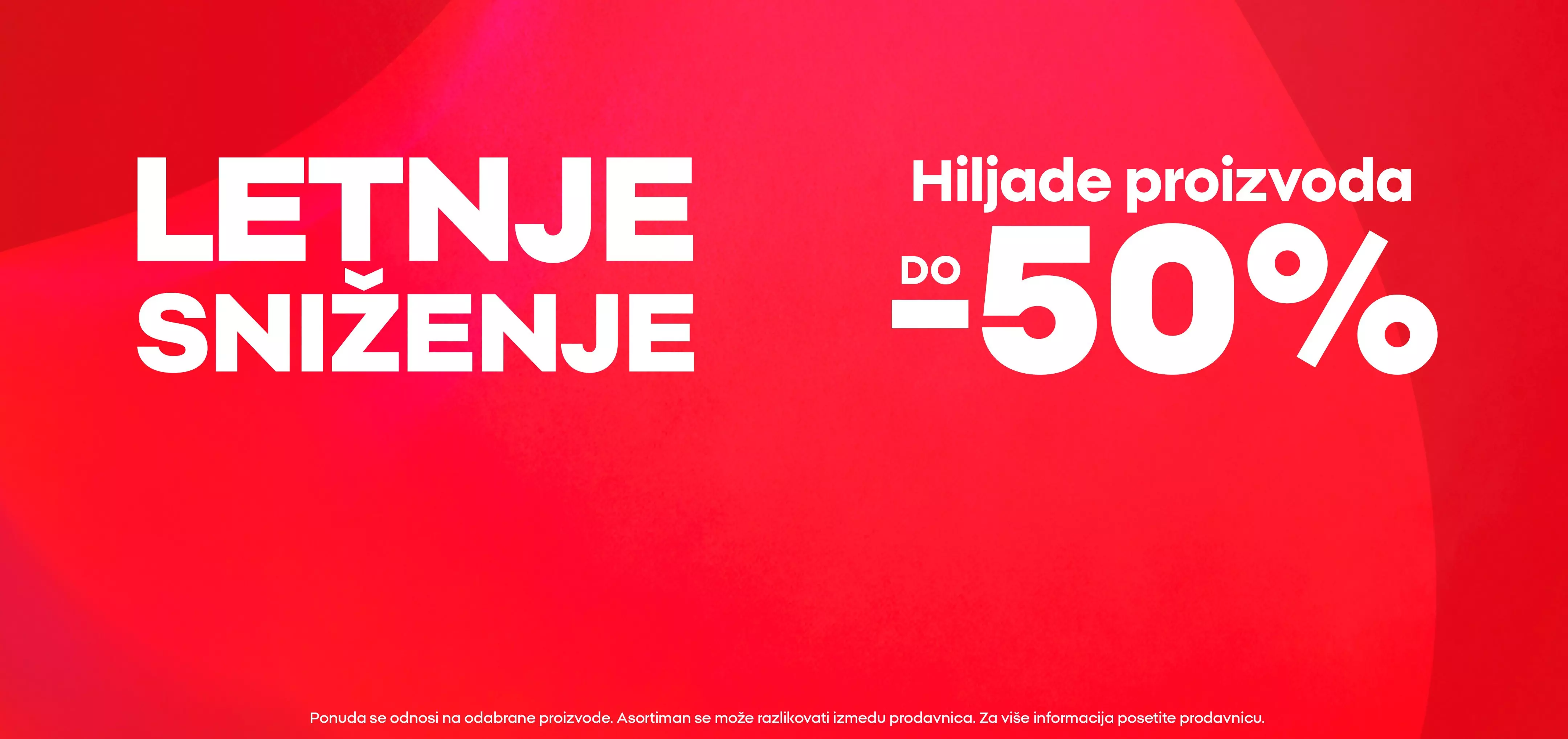 Pepco letnje sniženje sa popustima od do minus 50 posto na hiljade proizvoda.