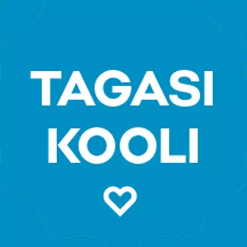 Pepco tagasi kooli kampaania logo südamekujulise sümboliga.