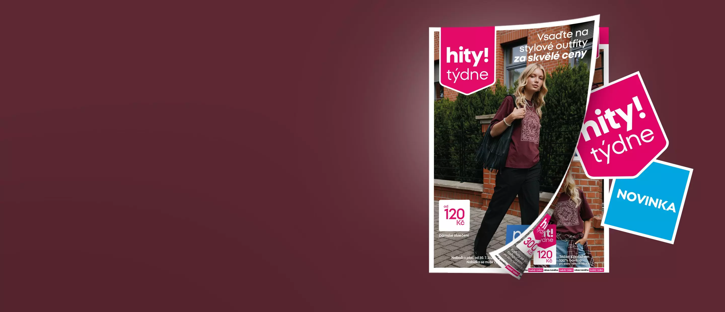 Pepco katalog s módními outfity pro ženy, hity týdne za 120 Kč a novinky.