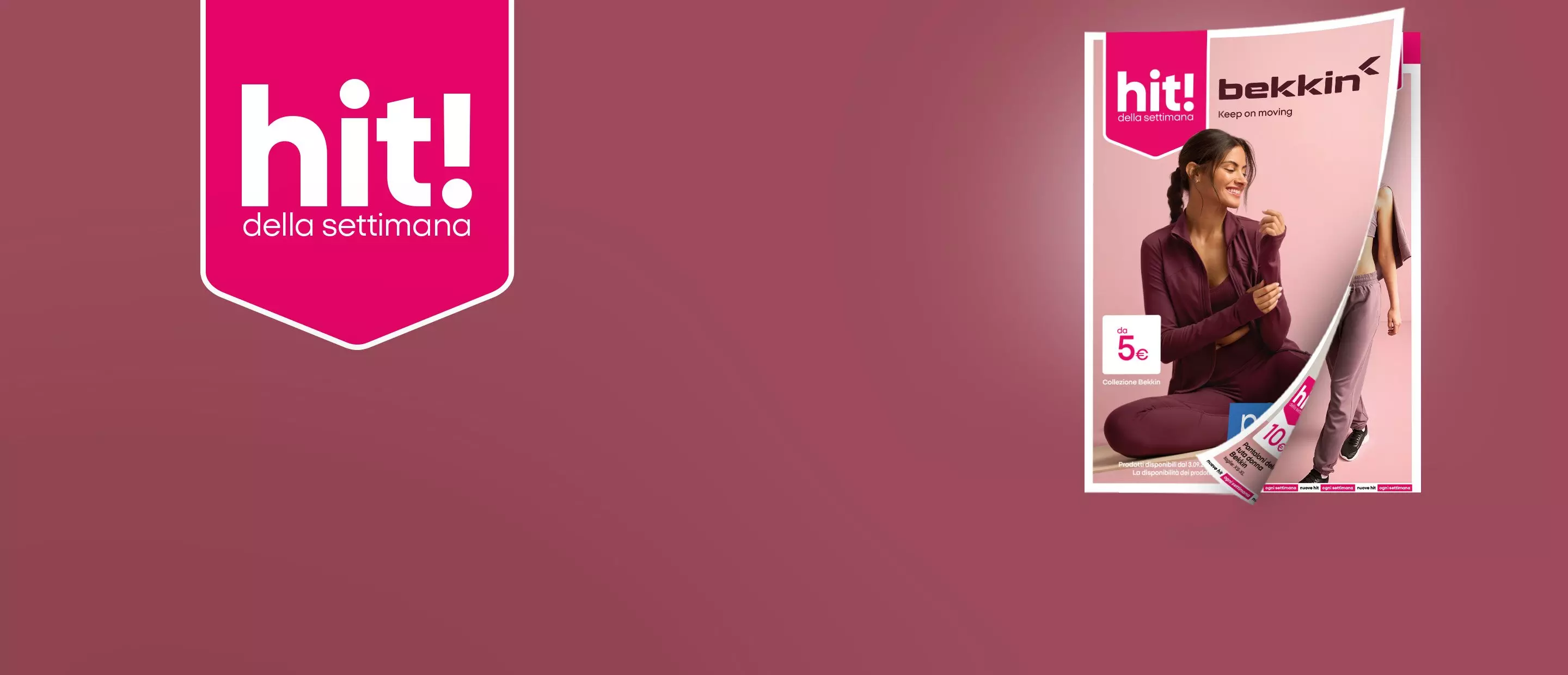 Pepco abbigliamento sportivo donna hit! della settimana con tuta bekkin da 5 euro.