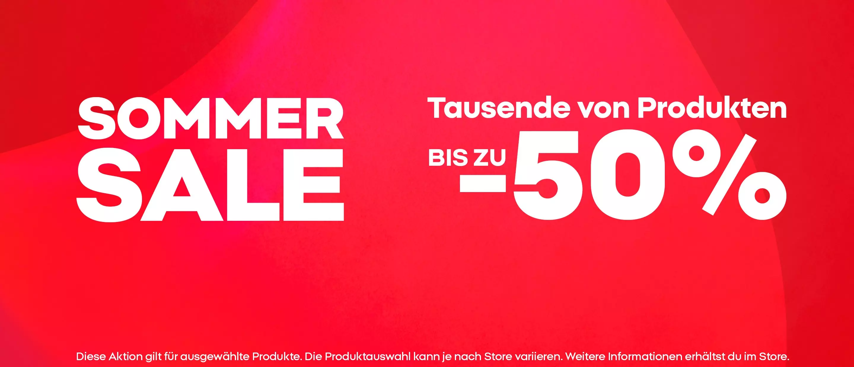 Pepco Sommer Sale mit bis zu minus 50 Prozent Rabatt auf tausende von Produkten.