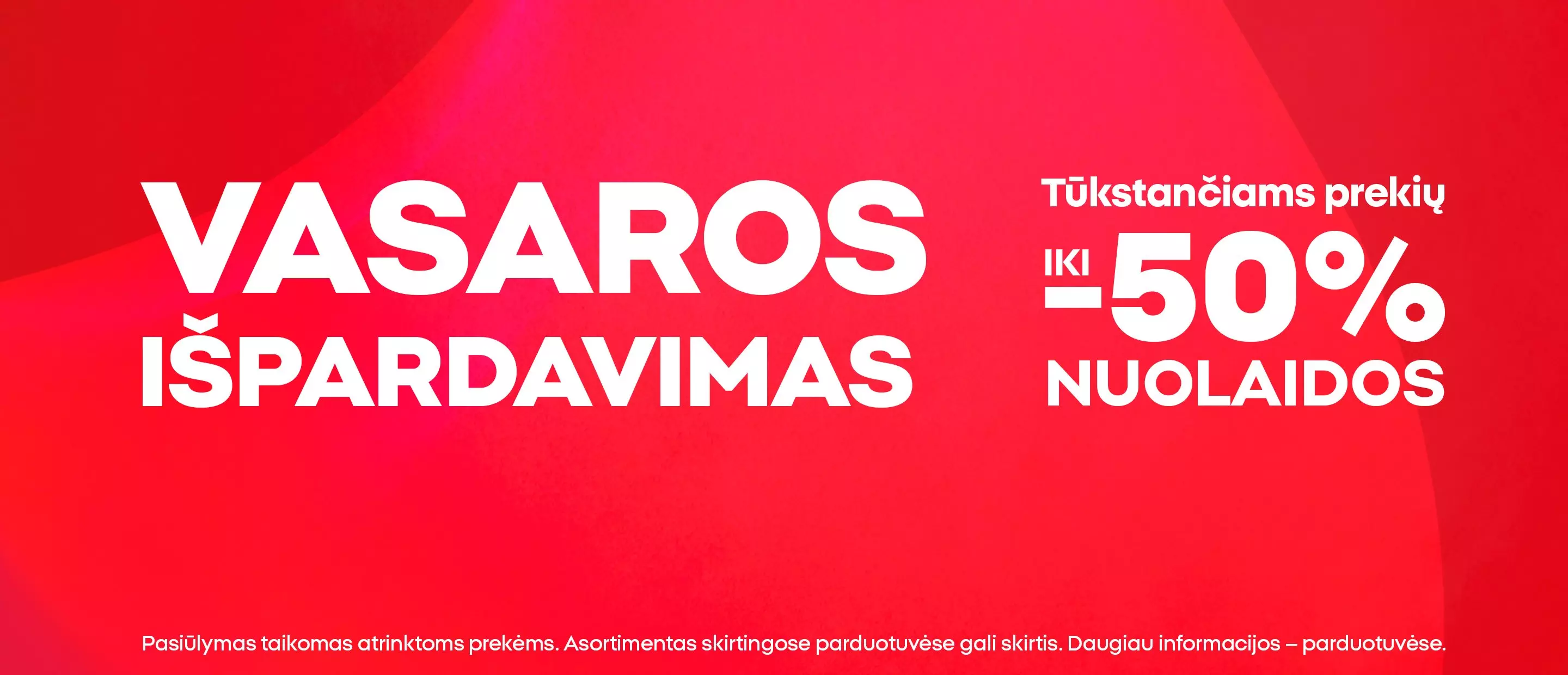 Pepco vasaros išpardavimas su nuolaidomis iki -50%.