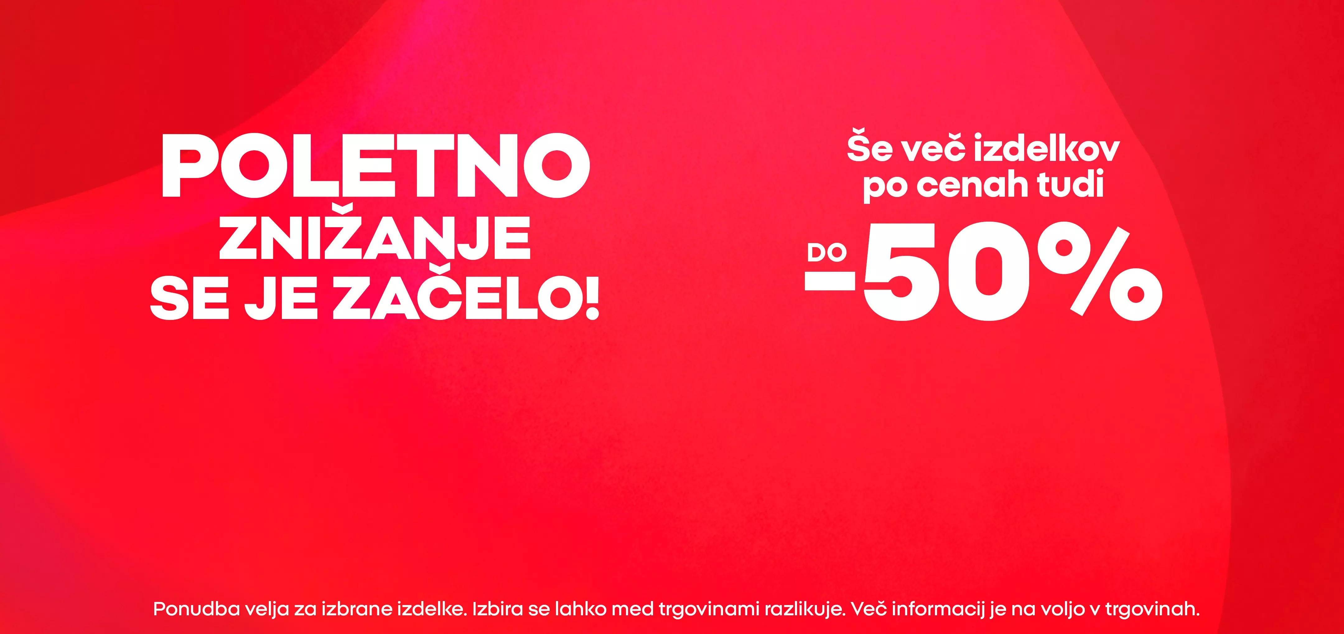 Pepco poletna razprodaja z znižanji do -50% na izbrane izdelke.