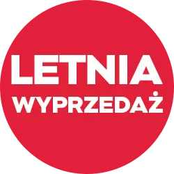 Pepco letnia wyprzedaż na czerwonym tle.