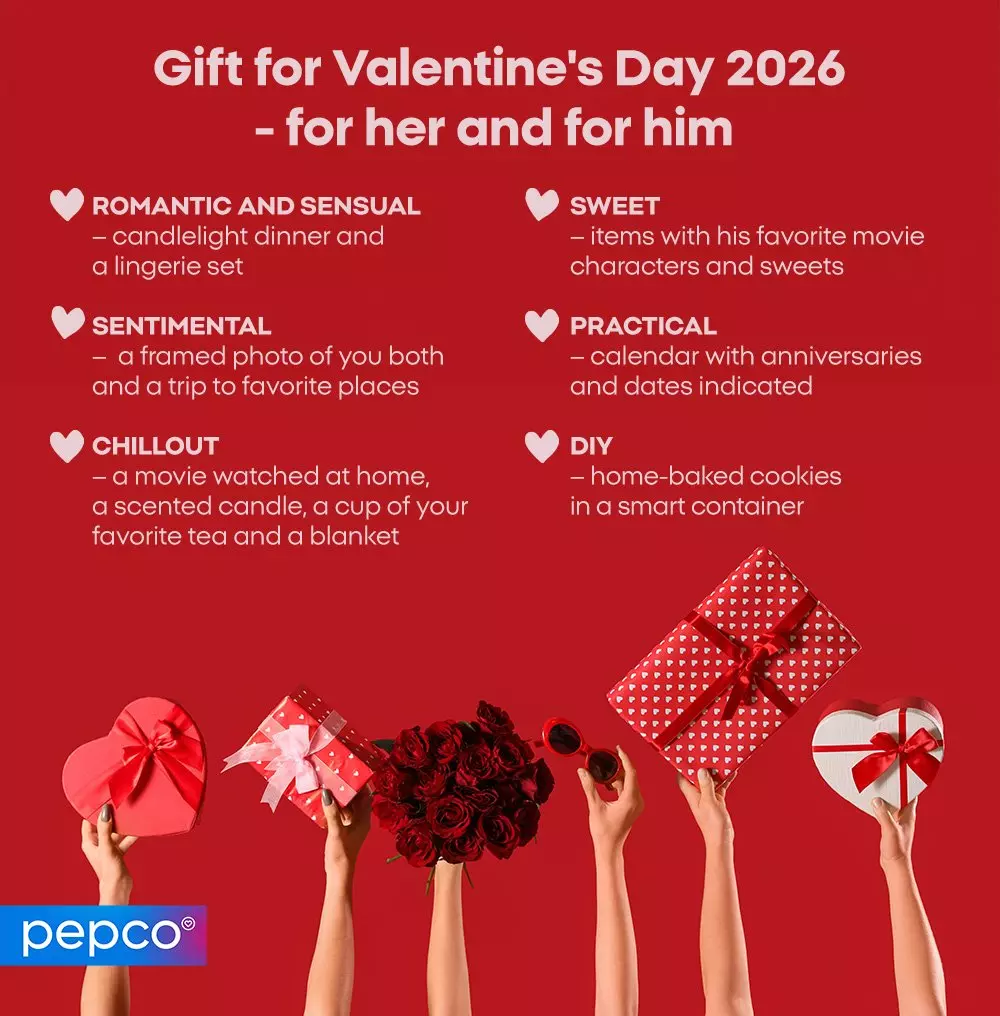Gift for Valentine's Day 2026 - for her and for him 