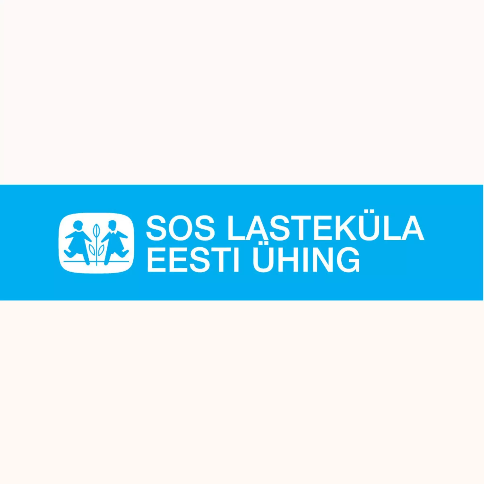 Pepco supports SOS Lasteküla Eesti Ühing charity with blue logo featuring children and wheat symbol.