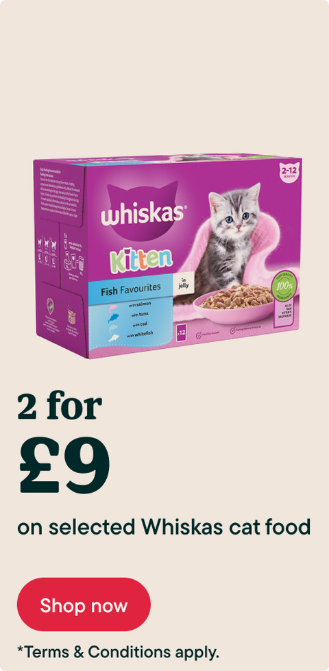 Whiskas - 2 for £9