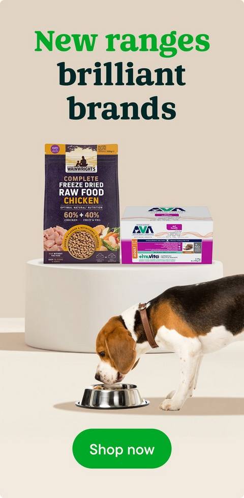 New in - dog food