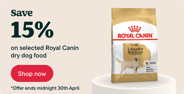 15% OFF ON SELECTED ROYAL CANIN DRY DOG FOOD