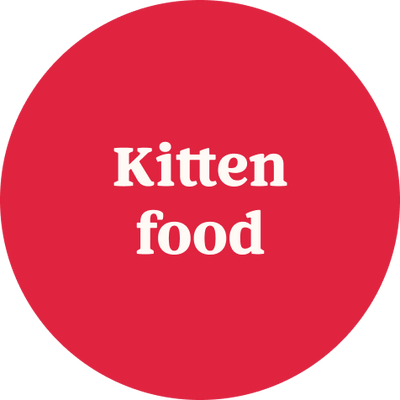 Shop all - kitten food