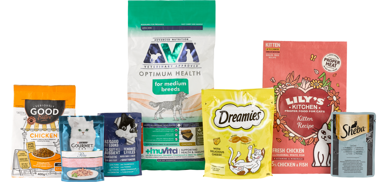 Return your pet food pouches and we'll recycle them