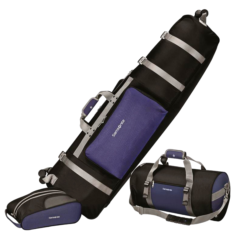 Samsonite Deluxe 3-Piece Golf Travel Bag Set