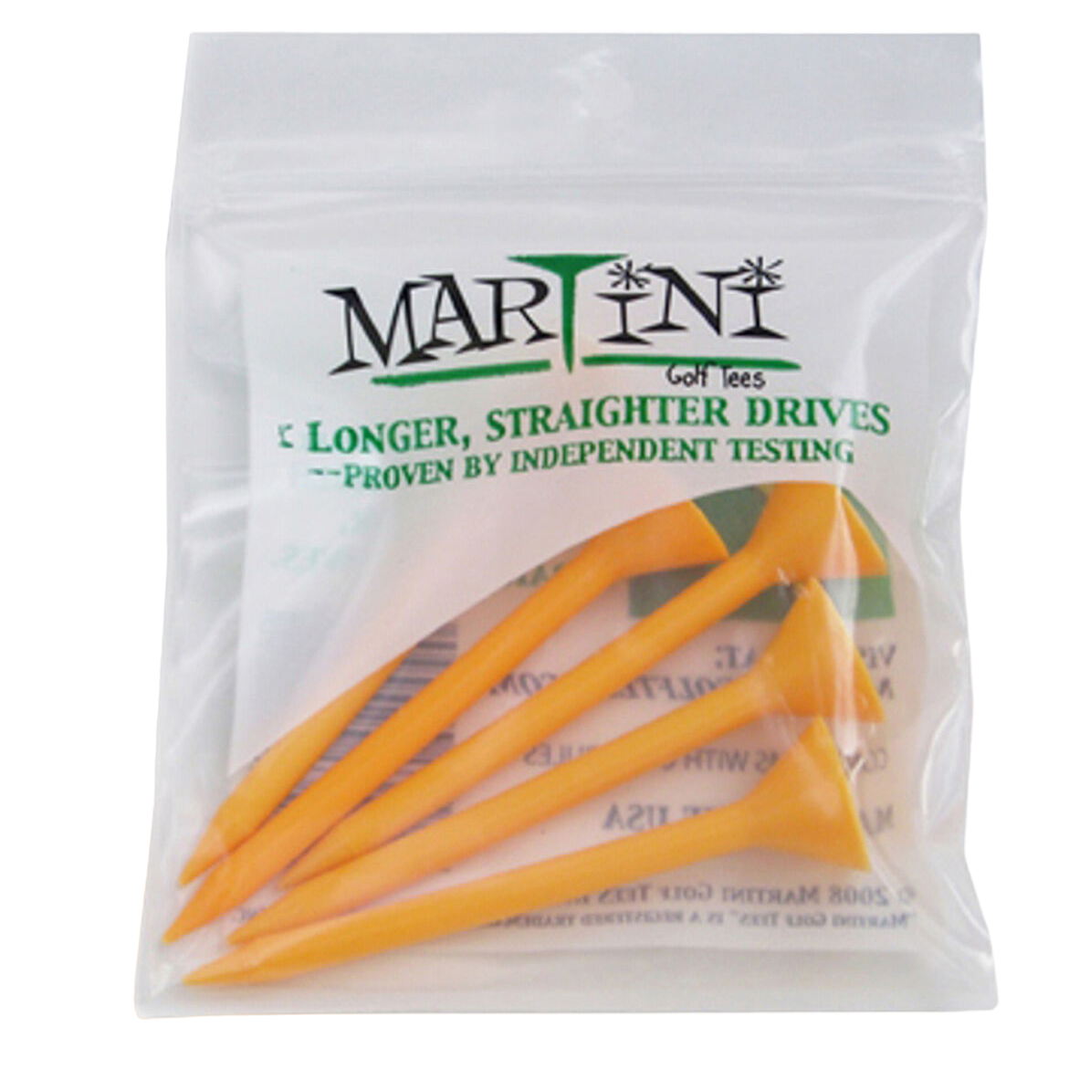 Martini Golf 3-1/4" Tees 5-Pack