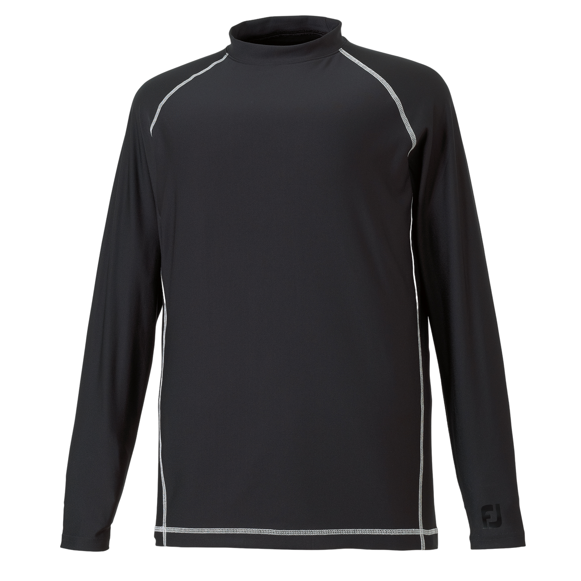 FootJoy ProDry Thermal Base Layer, Black Golf Long Sleeve Top