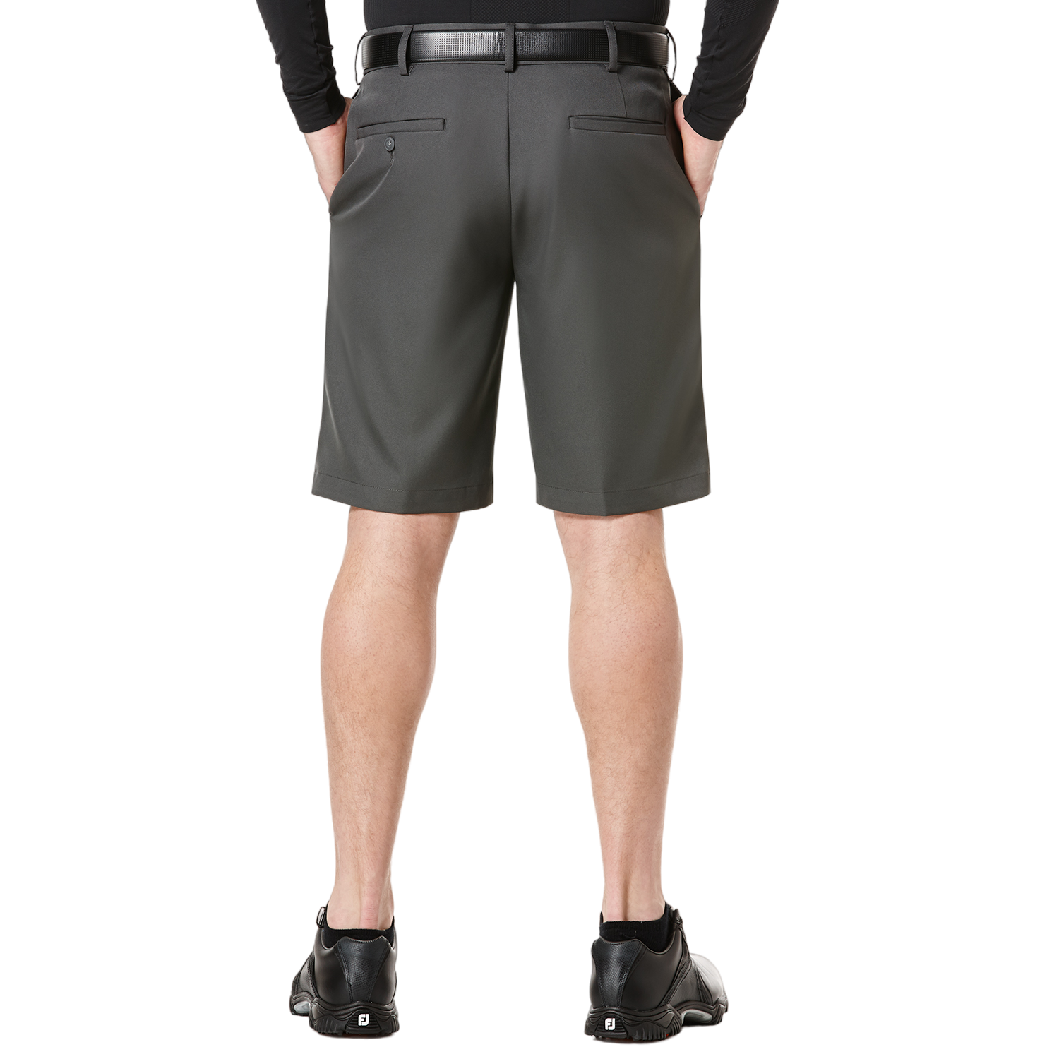 Flat Front Men's Expandable Waist 9" Golf Short
