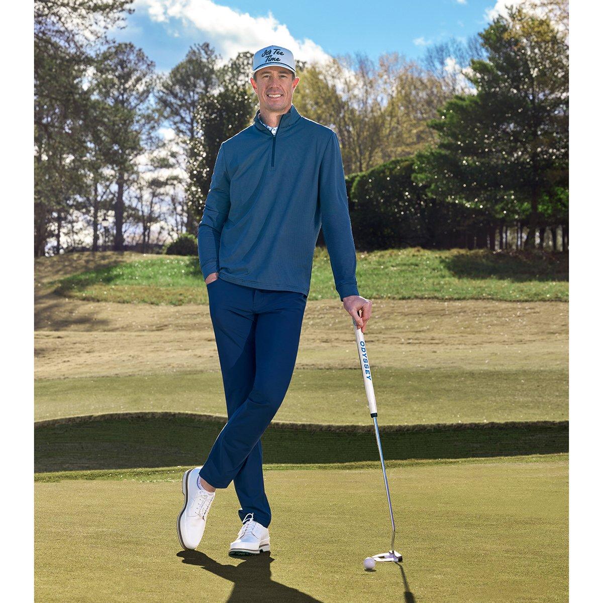 PGA TOUR Extender Comfort Flat Front Pant