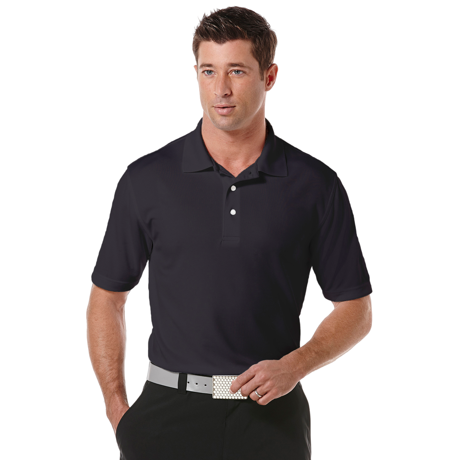 PGA TOUR Airflux Solid Performance Polo | PGA TOUR Superstore