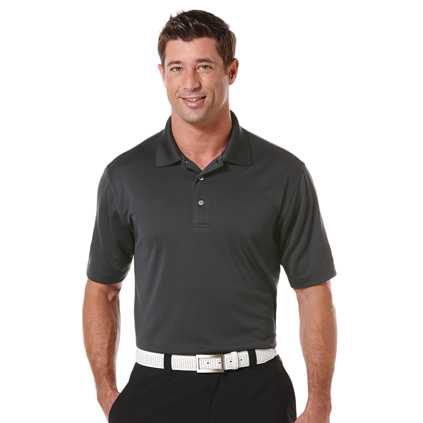 PGA TOUR Airflux Solid Performance Polo