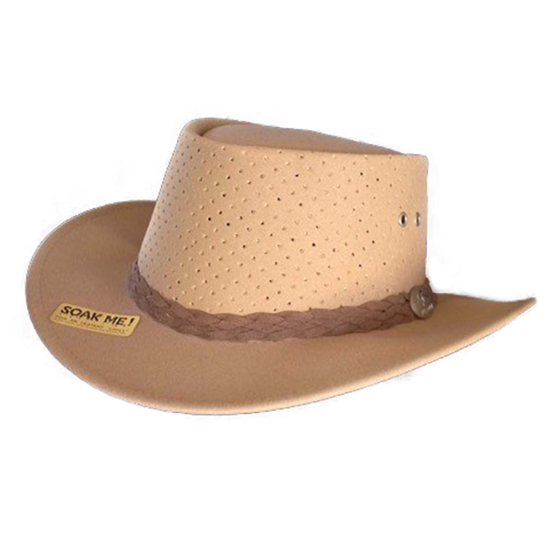 Aussie Chiller Bushie Perforated Hat- Blonde: Shop Quality Aussie