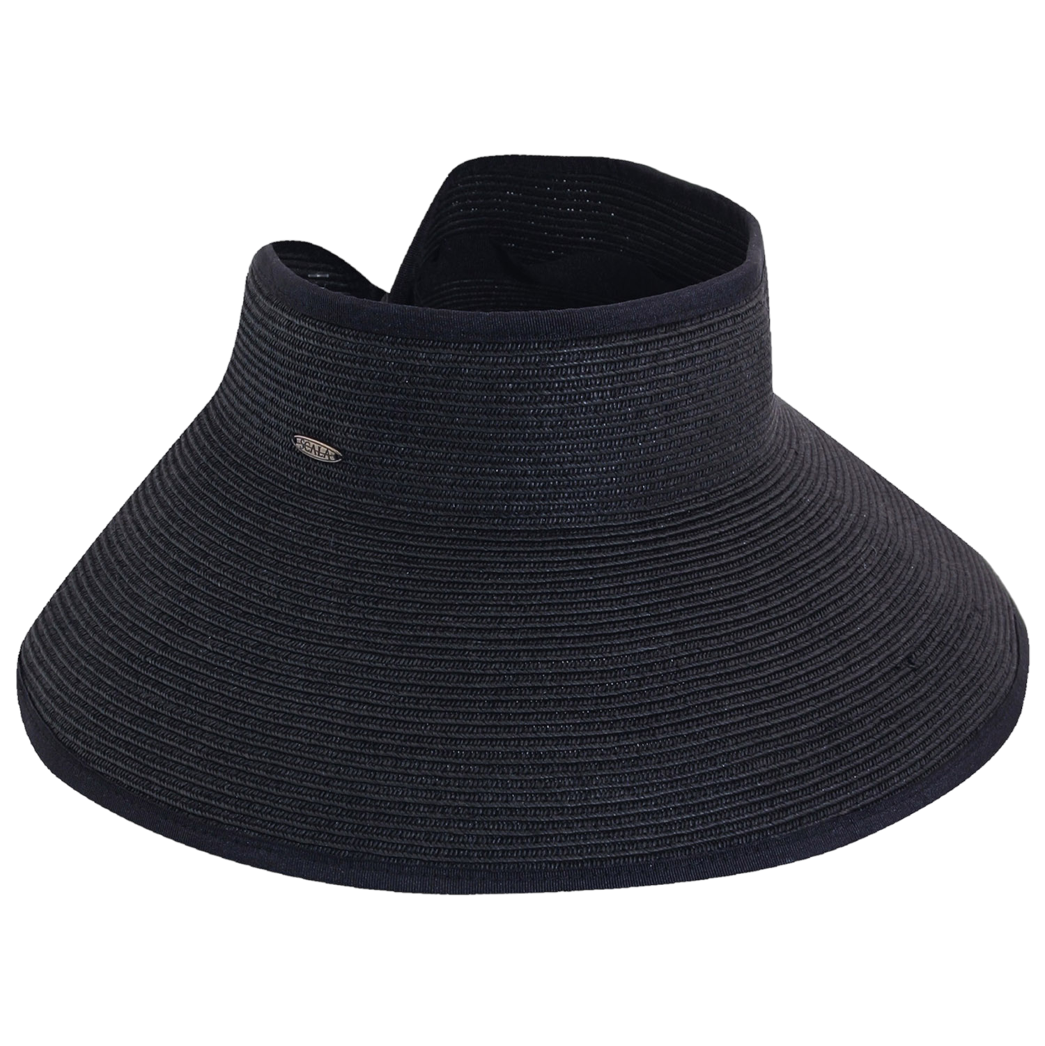 Dorfman Paper Braid Roll-Up Hat