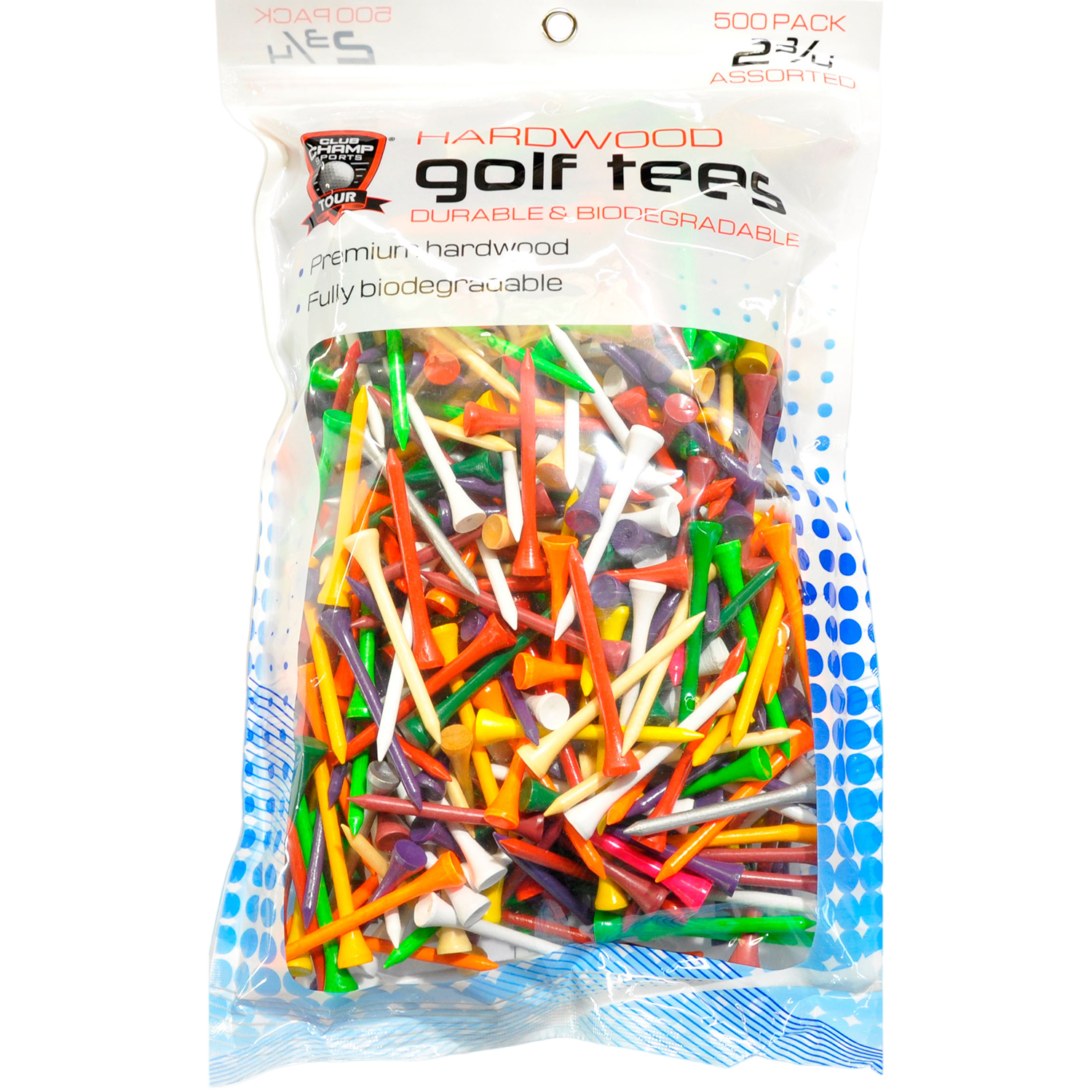 Precision Golf 2-3/4" Tees 500-Pack
