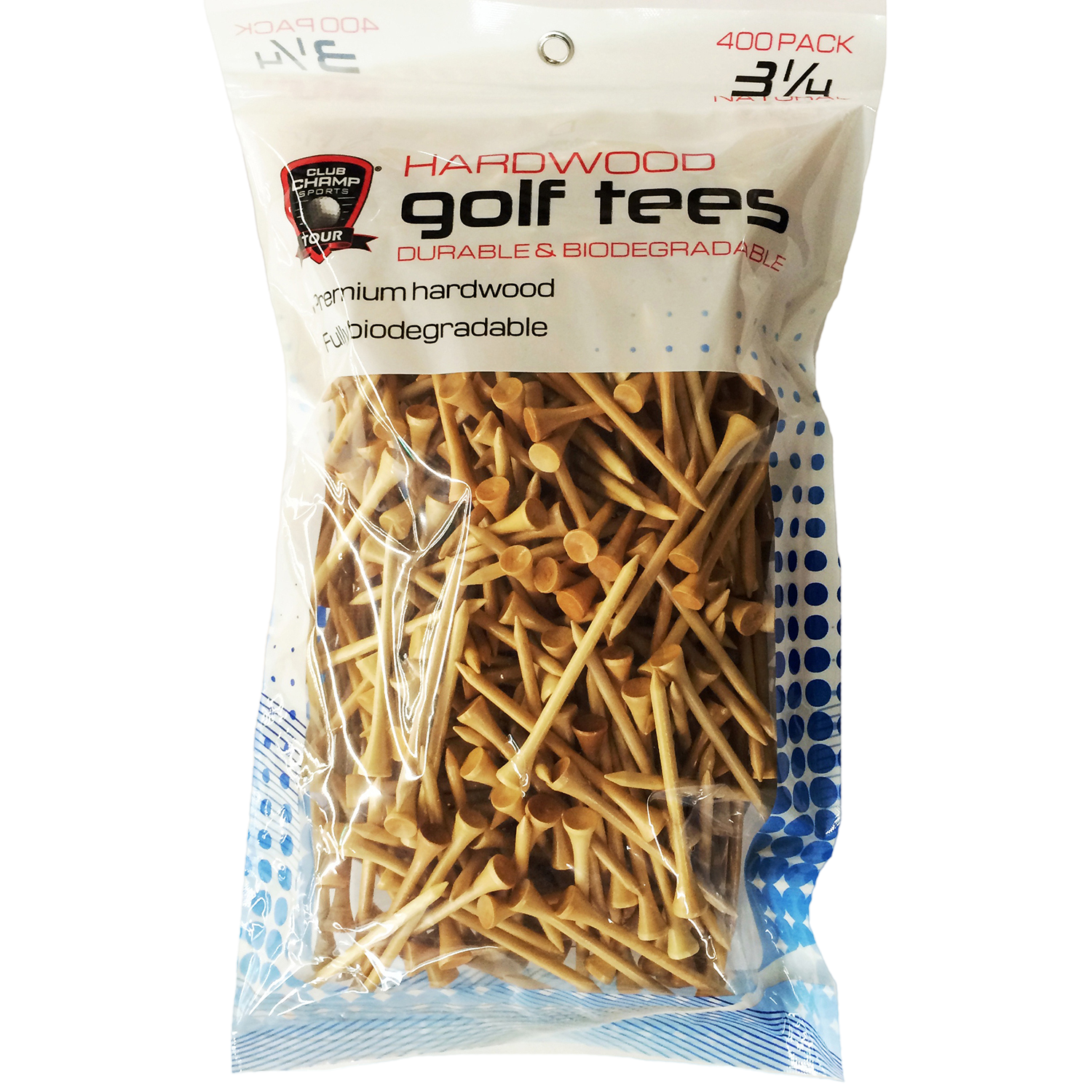 Precision Golf 3-1/4" Tees 400-Pack