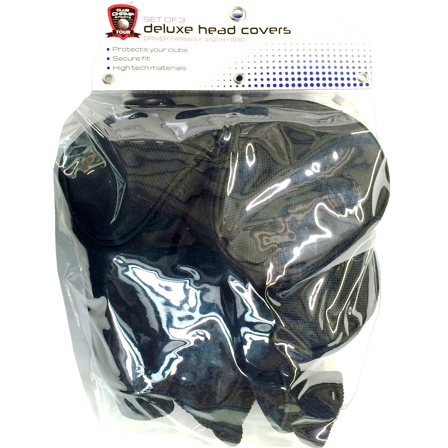 Deluxe Head Covers - Set Of 3
