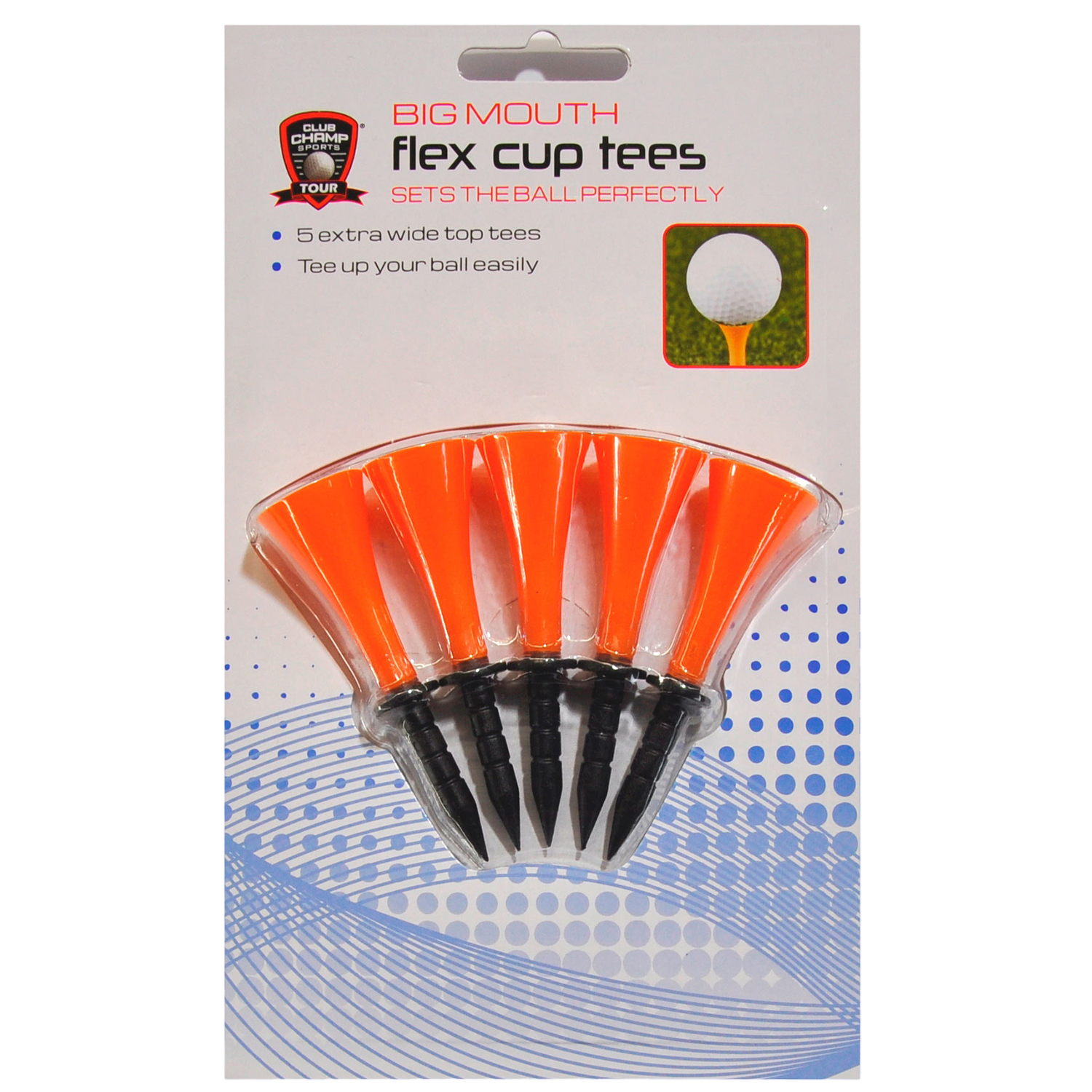 Flex Cup Golf Tees 5-Pack