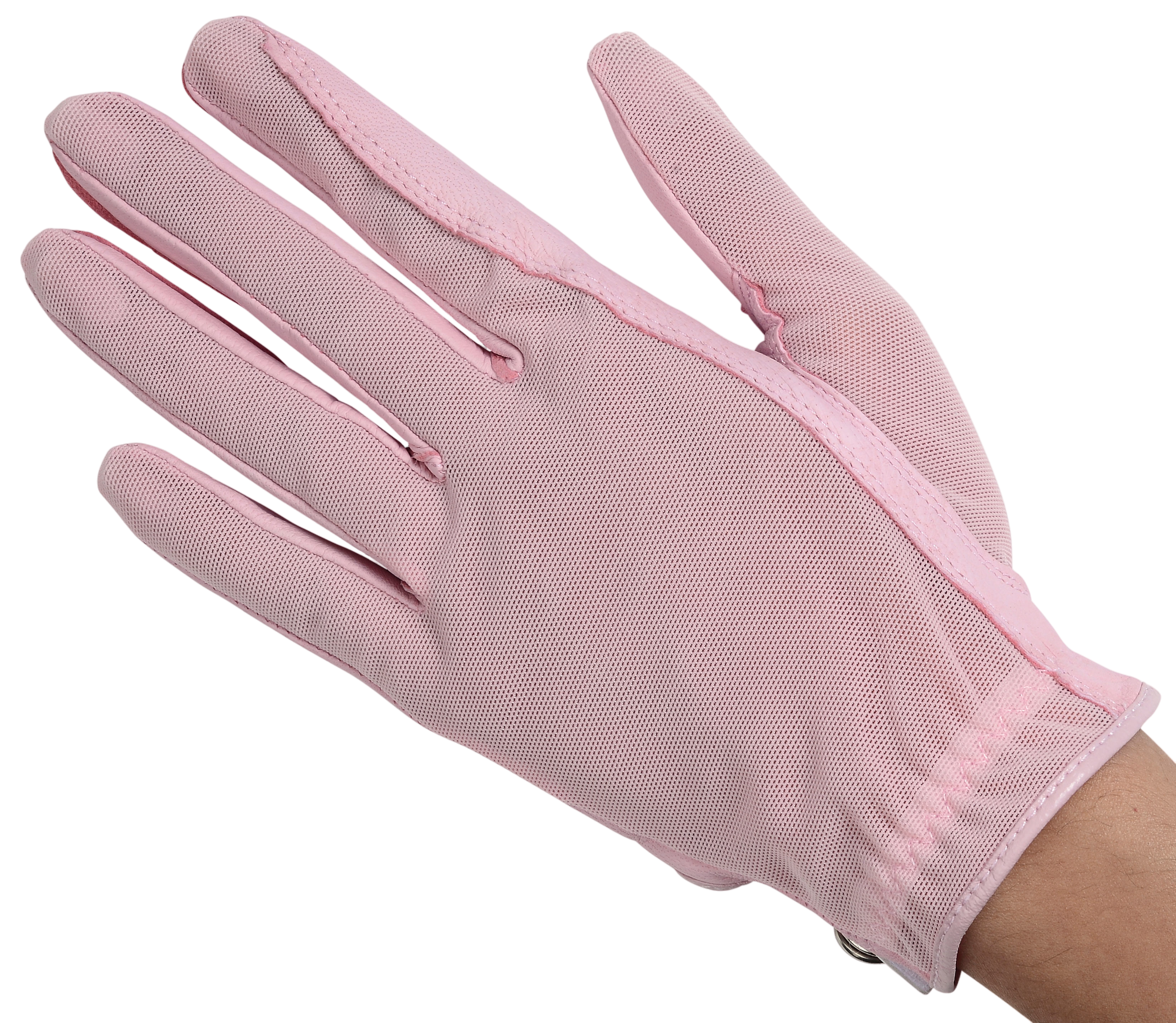 Lady Classic Women's Solar Tan Full Golf Glove - Pink
