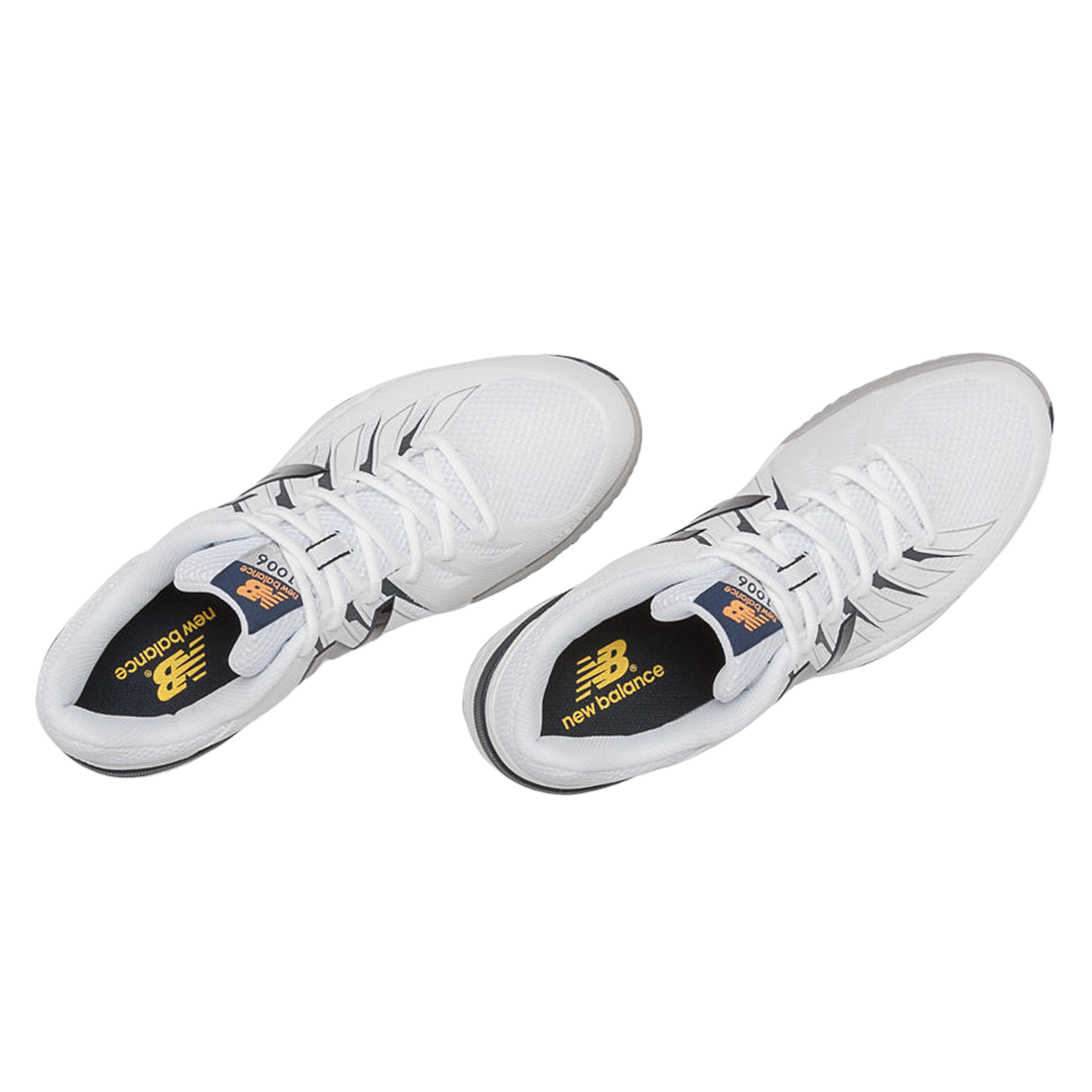 1006 Extra Wide Men's Tennis Shoe - White/Black