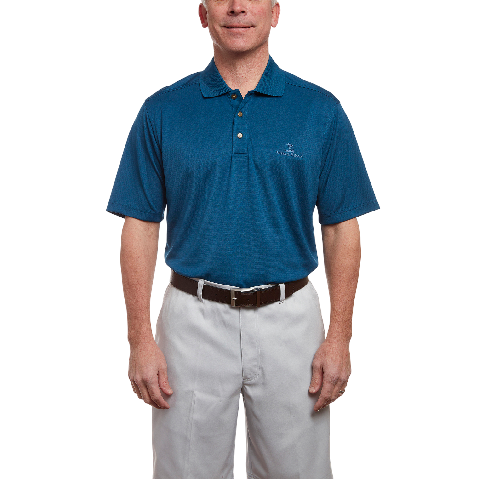 Solid Rib Logo Polo