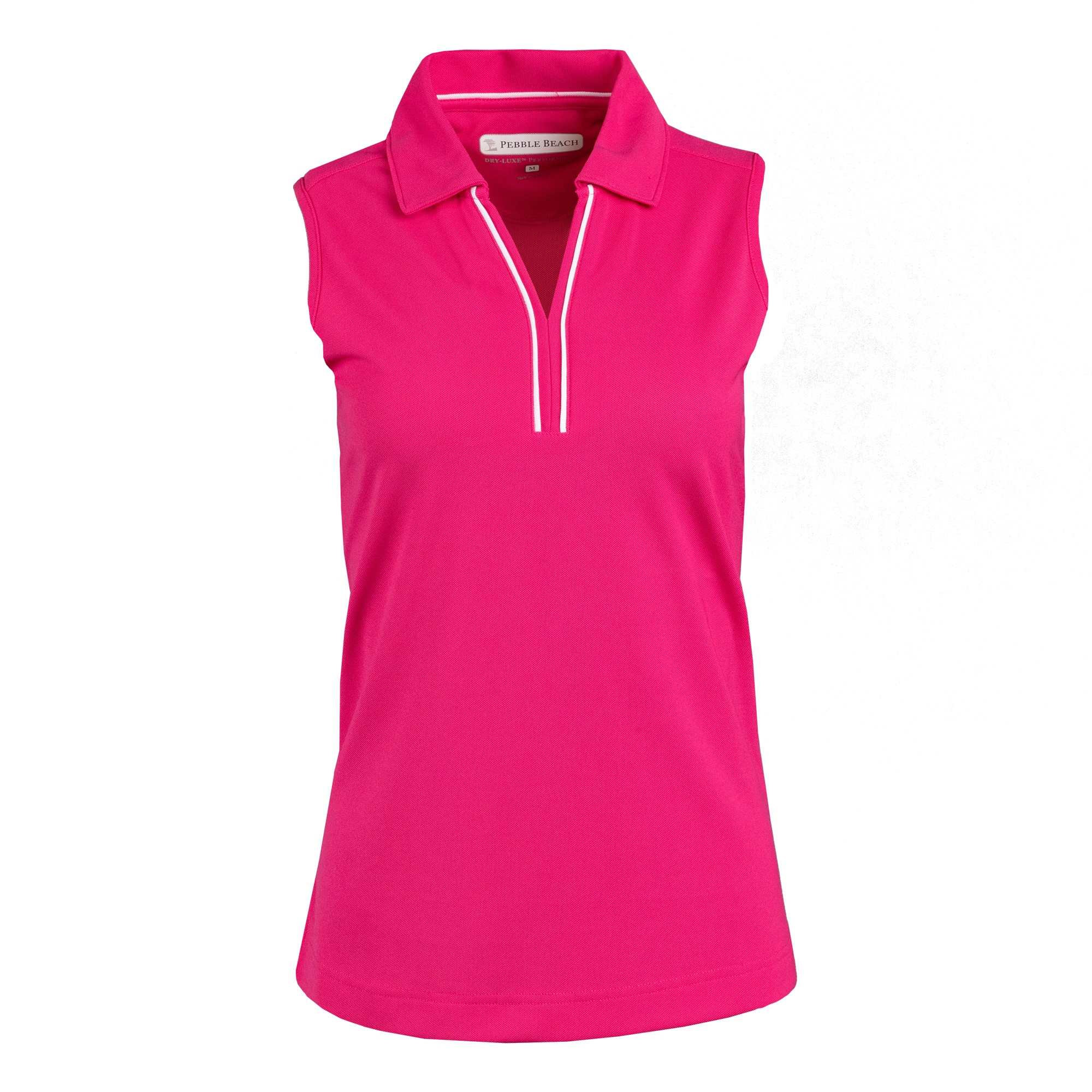 Pebble Beach Sleeveless Pique Polo