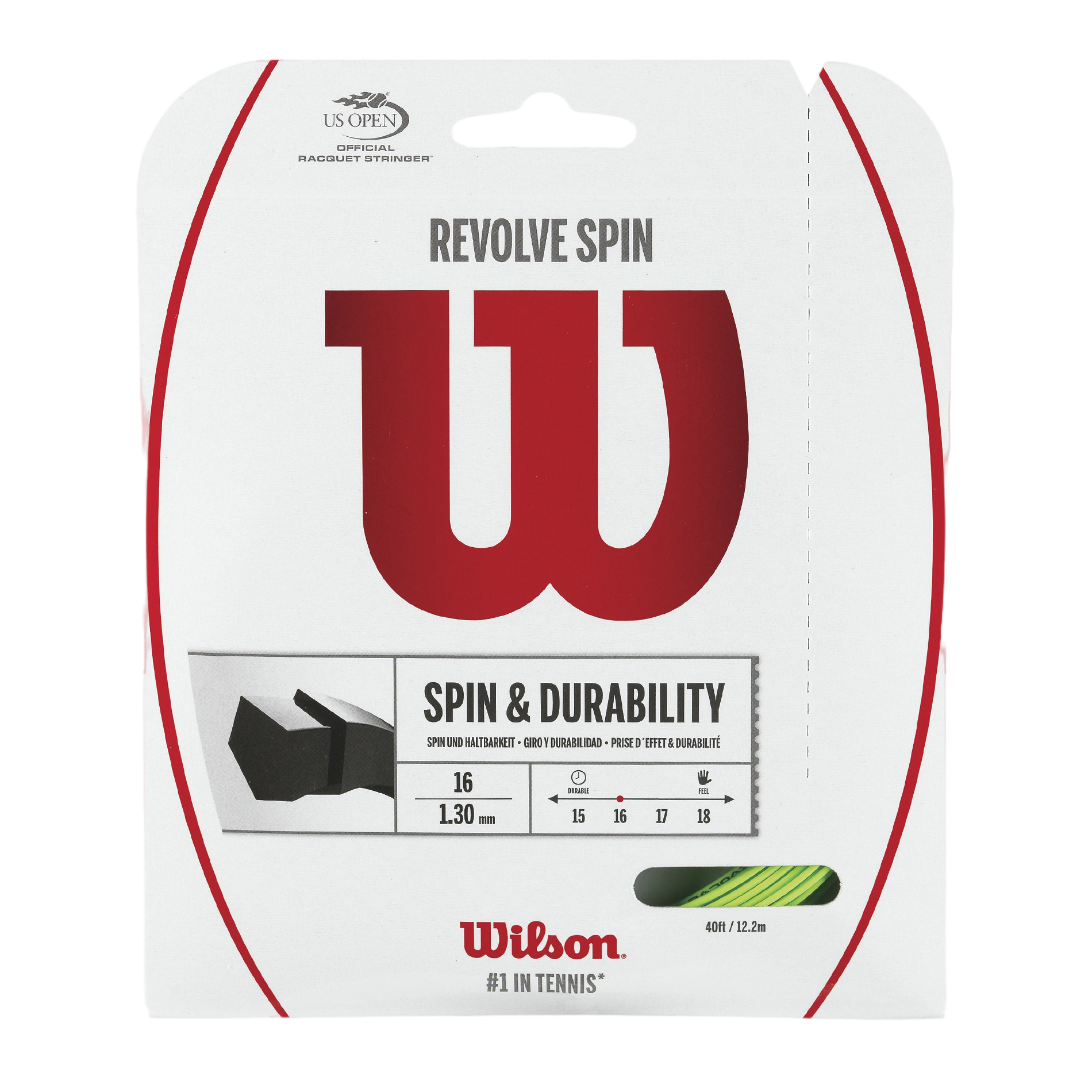 Wilson Revolve Spin Tennis String