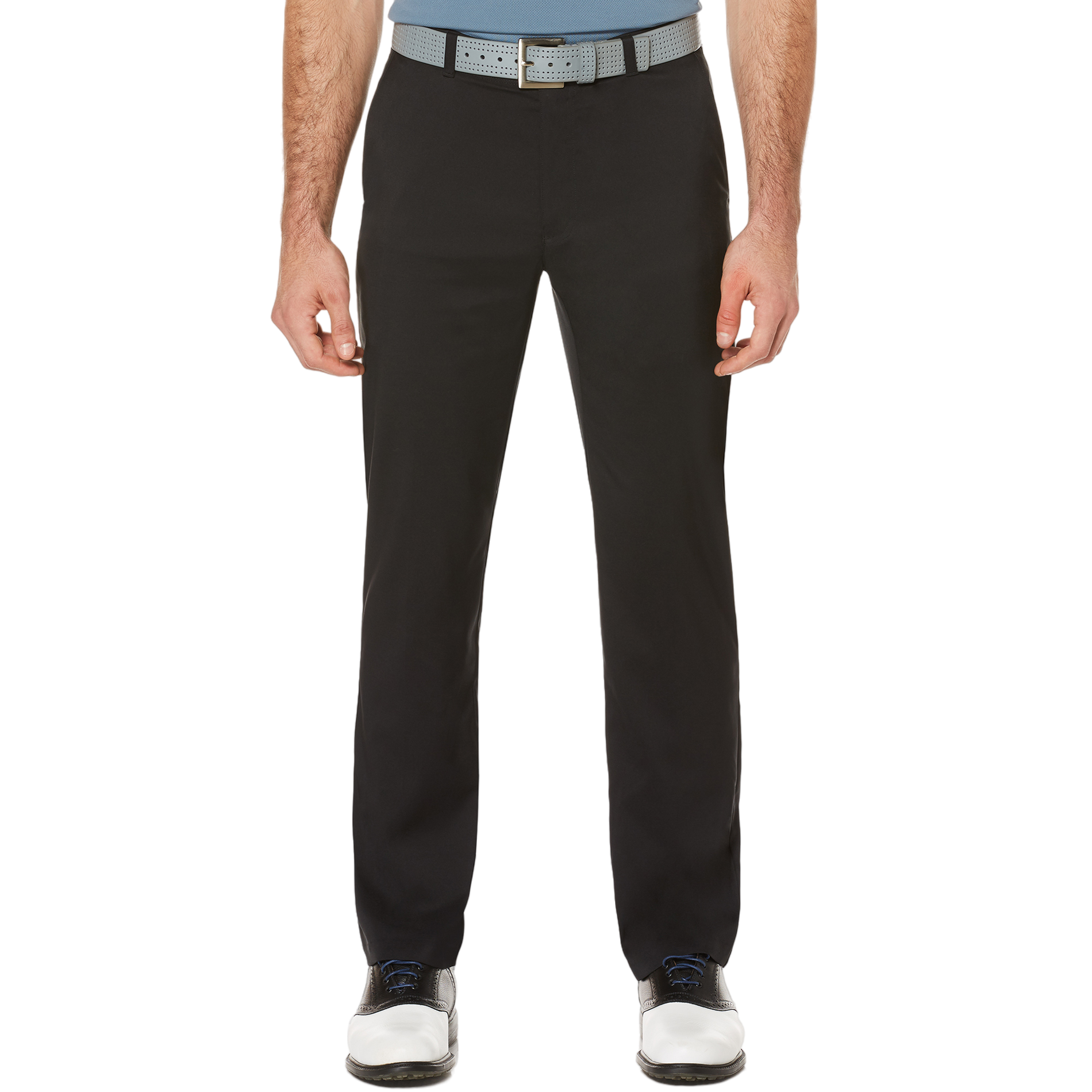 PGA TOUR Men's Flat Front Golf Pant with Expandable Waistband