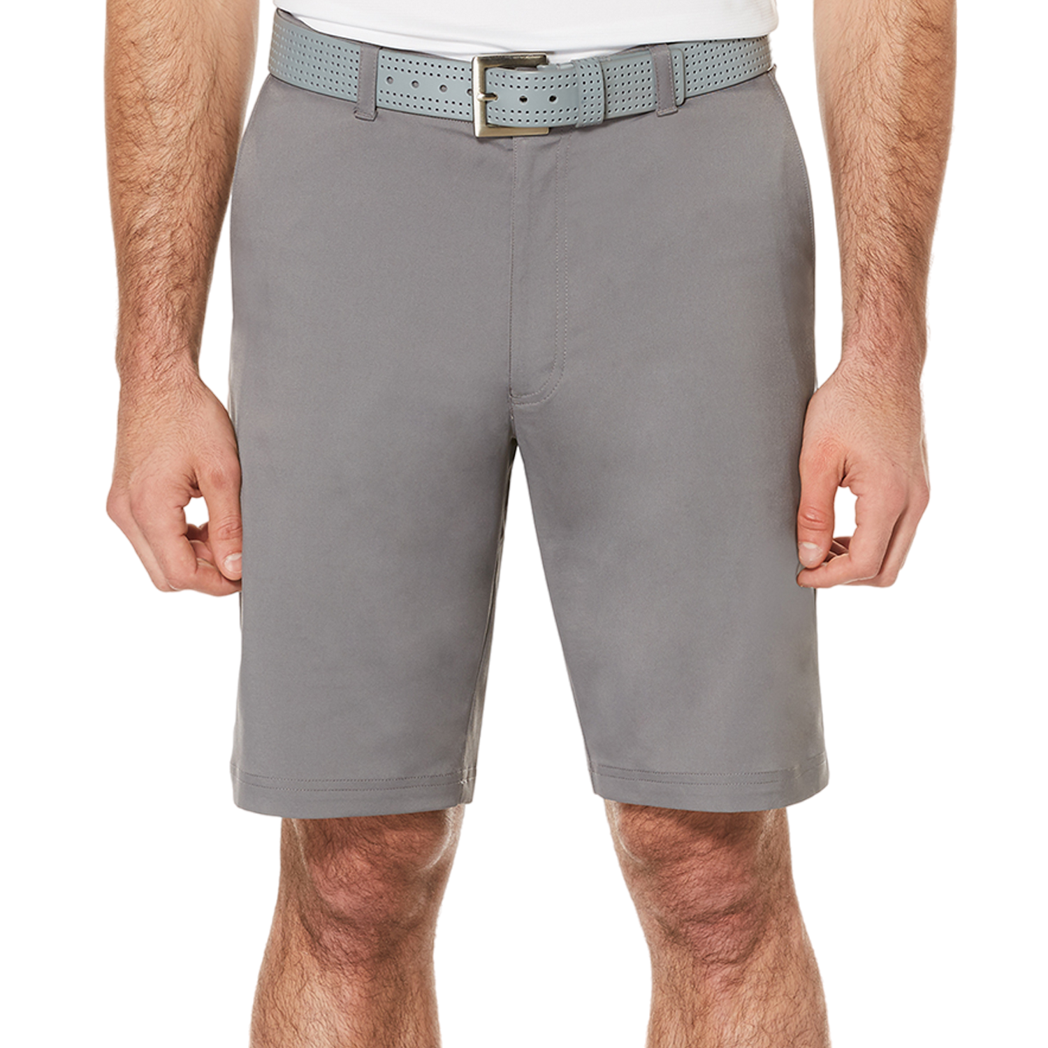 Flat Front Active Waistband Golf Short