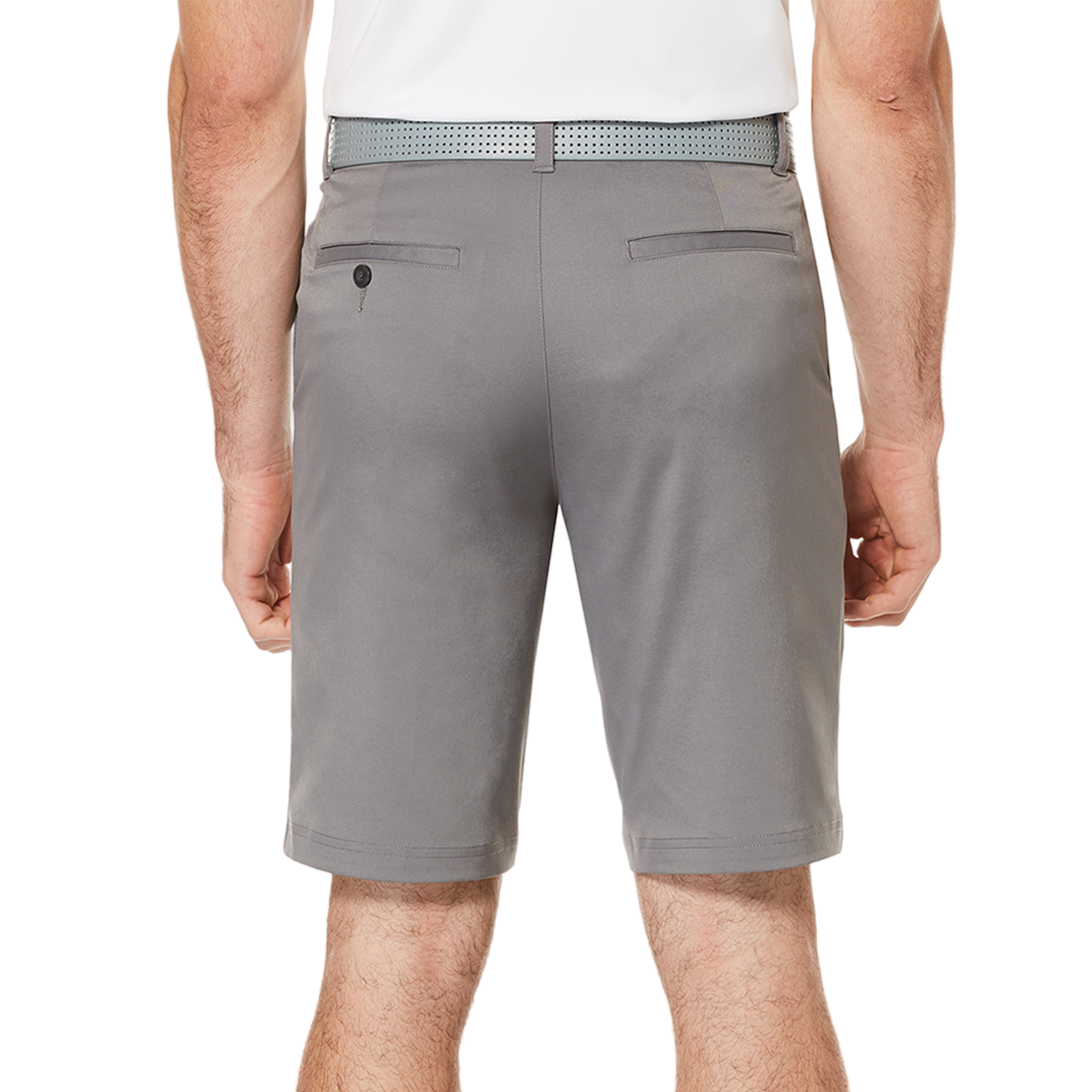 Flat Front Men's Active Waistband 9" Golf Shorts